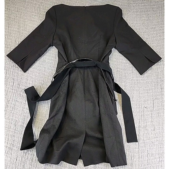 Pendleton Petite Black Dress Womens Size 10 - 100% Virgin Wool USA Made - Picture 6 of 9